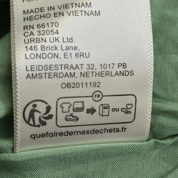 Free People Drops Of Venus Drop Waist Midi Dress Lime Green size Medium - Picture 16 of 16